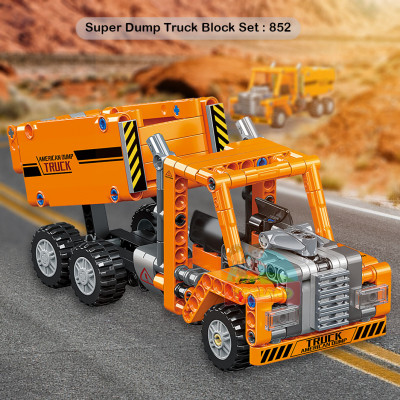 Super Dump Truck Block Set : 852